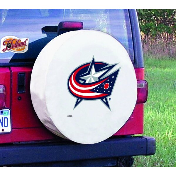 37 X 12.5 Columbus Blue Jackets Tire Cover